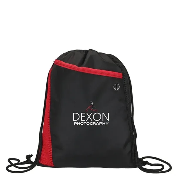 0.5" x 18.5" x 14.5" Meadow sport bag; includes media headphone... from ASI 67866 Logomark/Valumark / Valumark™