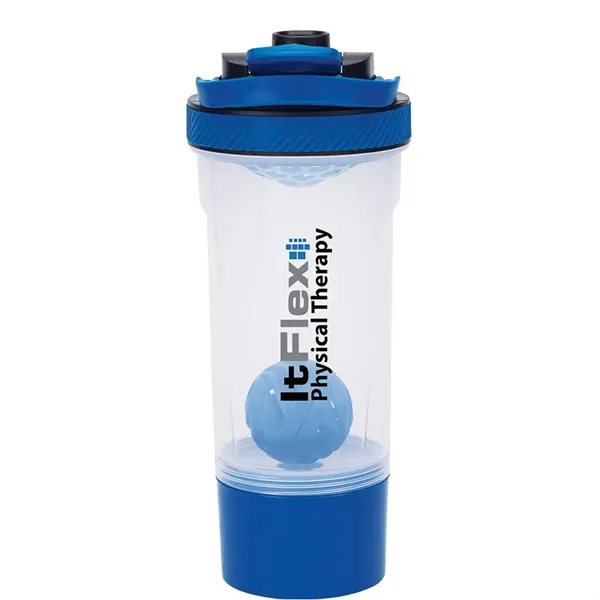 4.25" x 10" x 4" 24 oz. polypropylene Lava fitness shaker... from ASI 67866 Logomark/Valumark