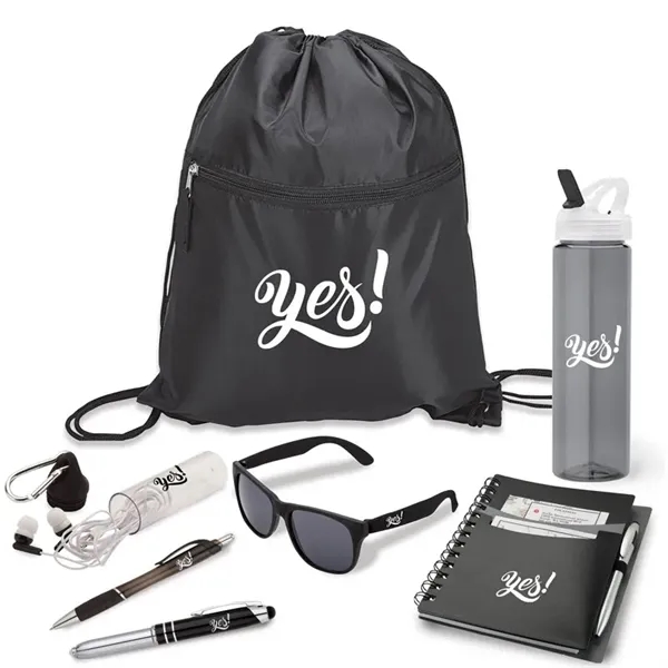 7-piece Yes kit in drawstring sports bag.... from ASI 67866 Logomark/Valumark