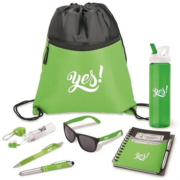 7-piece Yes kit in drawstring sports bag.... from ASI 67866 Logomark/Valumark