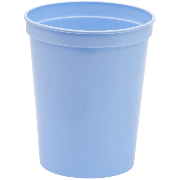 Durable 16 oz. smooth wall plastic stadium cup, perfect for events... from ASI 67075 Leprechaun Promotions, LLC / Leprechaun Promotions