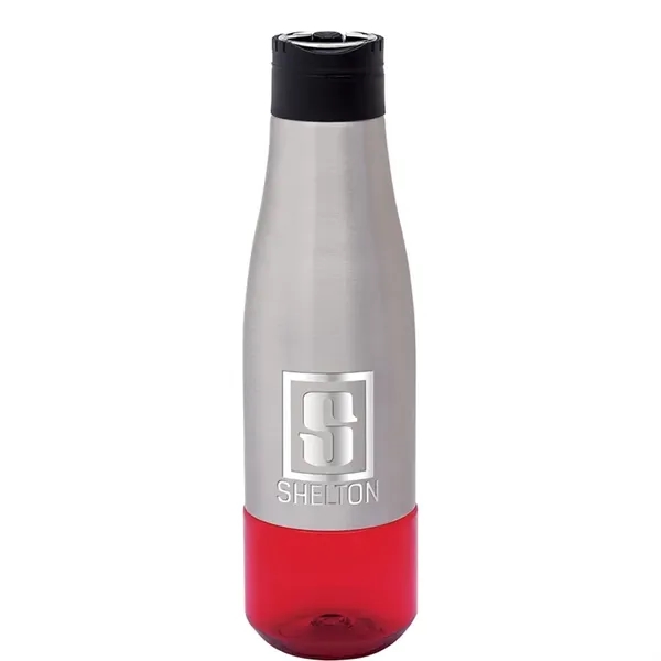 26 oz. Tritan bottle; stainless steel body with Tritan base, screw-top... from ASI 67866 Logomark/Valumark
