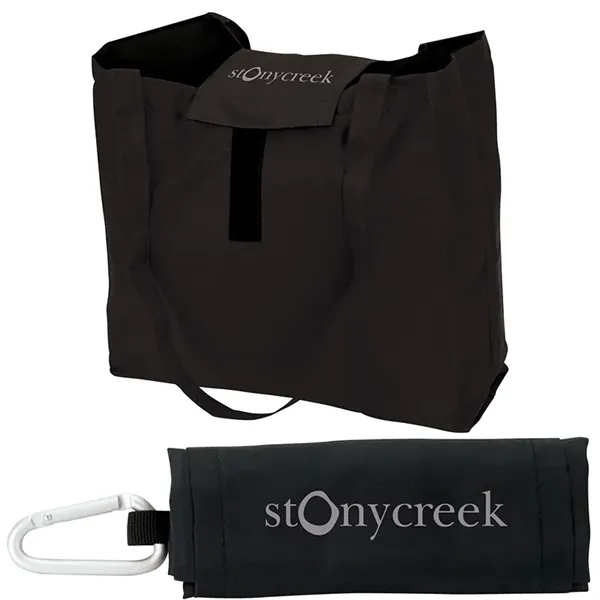 2.5" x 13.5" x 11.5" Viridis polyester foldable tote bag with... from ASI 67866 Logomark/Valumark / Valumark™