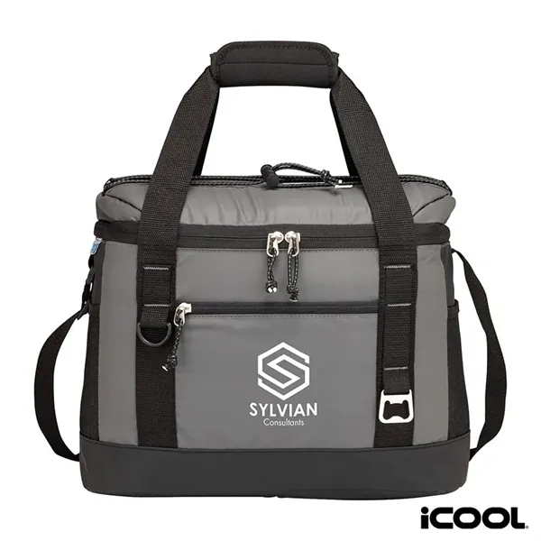 iCOOL® Aspen 24-Can Cooler Bag... from ASI 67866 Logomark/Valumark