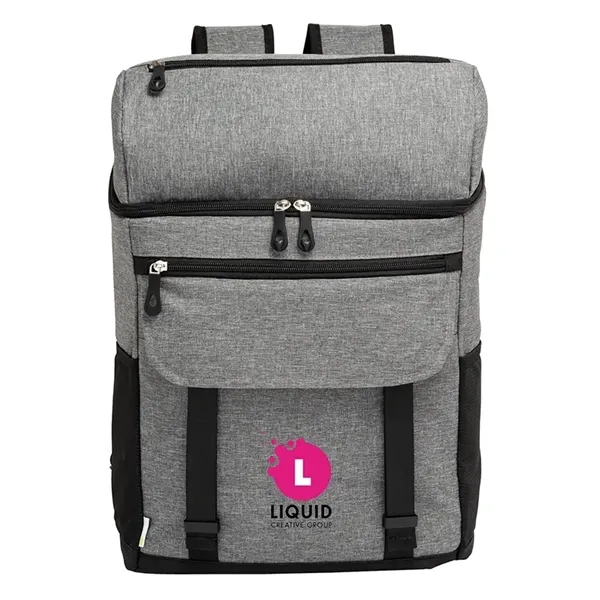 Logan RPET 18-Can Backpack Cooler... from ASI 67866 Logomark/Valumark