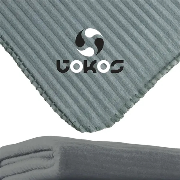 0.12" x 60" x 50" all-occasion blanket made with anti-pilling fleece... from ASI 67866 Logomark/Valumark