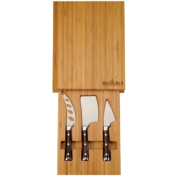 Bambu Bamboo Cheese Set... from ASI 67866 Logomark/Valumark