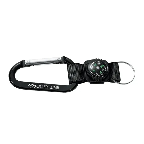 Busbee Carabiner with Compass... from ASI 67866 Logomark/Valumark / Valumark™