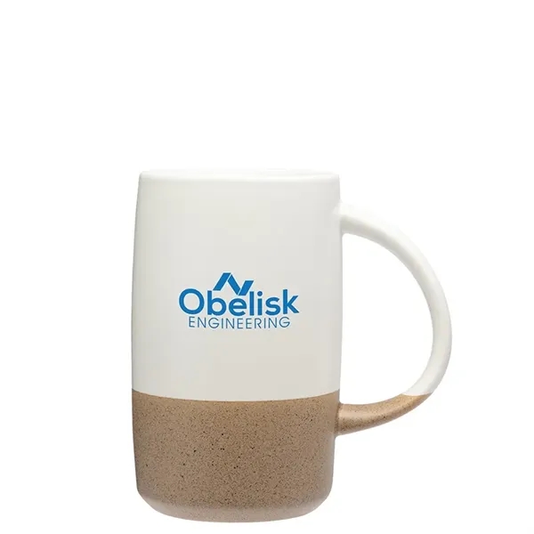 Santander 17 oz. Two-Tone Ceramic Mug... from ASI 67866 Logomark/Valumark