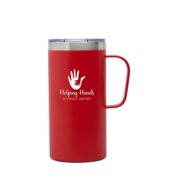 Sutcliff 20 oz. Double Wall, Stainless Steel Camping Mug... from ASI 67866 Logomark/Valumark