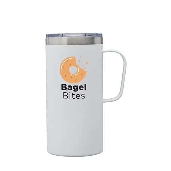 Sutcliff 20 oz. Double Wall, Stainless Steel Camping Mug... from ASI 67866 Logomark/Valumark