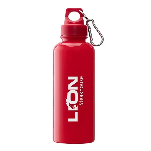 Brio 20 oz. PS Water Bottle w/ Carabiner... from ASI 67866 Logomark/Valumark