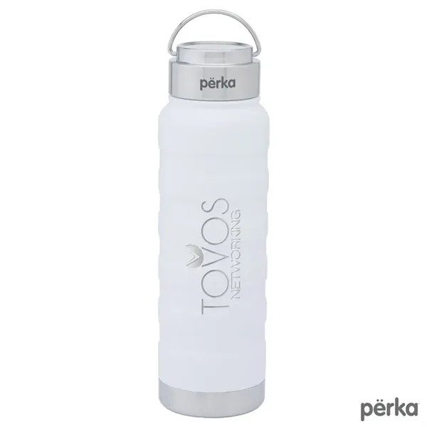 Stainless steel 24 oz. bottle; includes twist-off cap and keeps drinks... from ASI 67866 Logomark/Valumark