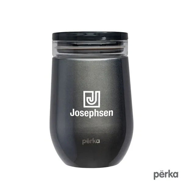 Perka® Taylor 12 oz. Double Wall, Stainless Steel Wine Mug... from ASI 67866 Logomark/Valumark