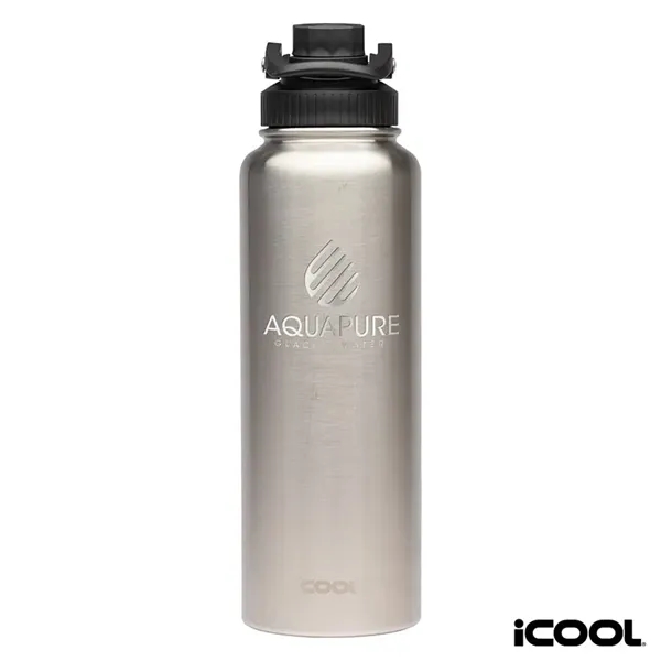 iCOOL® Durango 40 oz. Double Wall, Stainless Steel Water ...... from ASI 67866 Logomark/Valumark