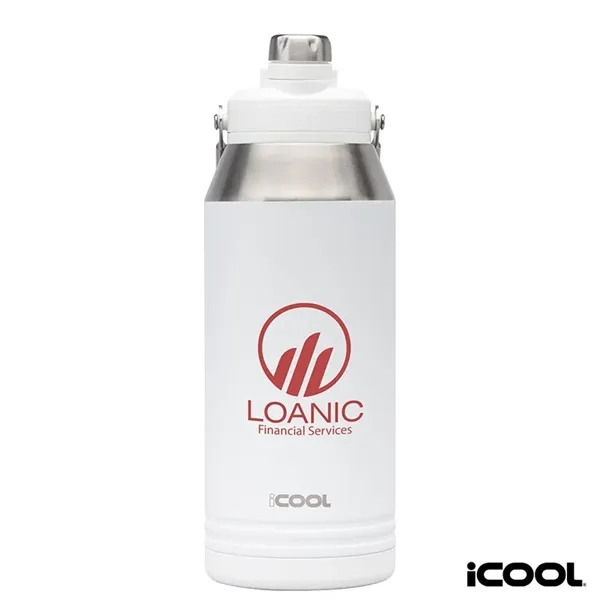 iCOOL® Lakewood 40 oz. Double Wall, Stainless Steel Bottle... from ASI 67866 Logomark/Valumark