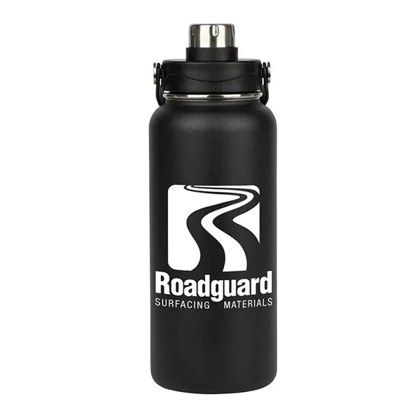 Neptune 34 oz. Double Wall Stainless Steel Water Bottle... from ASI 67866 Logomark/Valumark