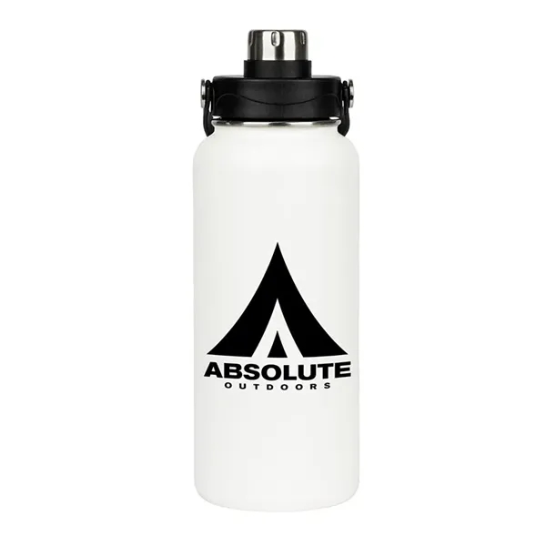 Neptune 34 oz. Double Wall Stainless Steel Water Bottle... from ASI 67866 Logomark/Valumark