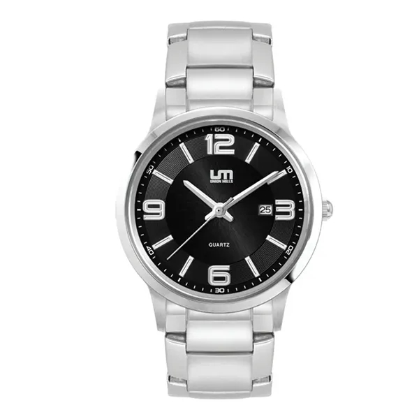 Sleek and stylish women's wristwatch with a 31.5mm stainless steel case... from ASI 67866 Logomark/Valumark