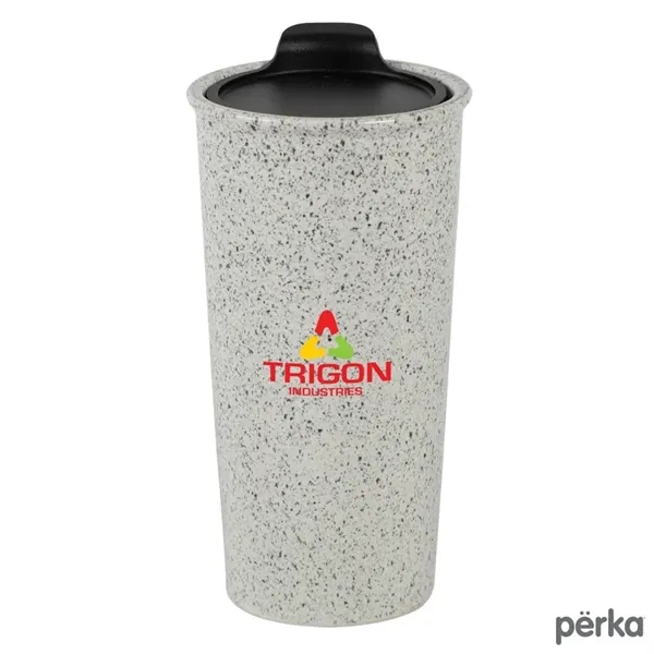 Perka® Salento 14 oz. Double Wall Ceramic Tumbler... from ASI 67866 Logomark/Valumark