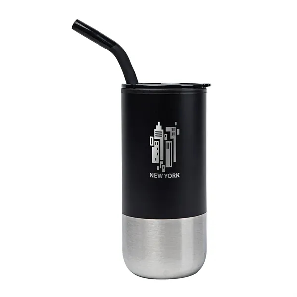 Emmett 16 oz. Double Wall SS/PP Tumbler... from ASI 67866 Logomark/Valumark