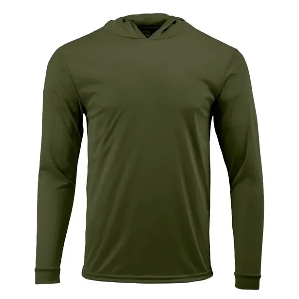 Bahama - Unisex Long Sleeve Performance Hooded Tee... from ASI 85988 Century Place Apparel