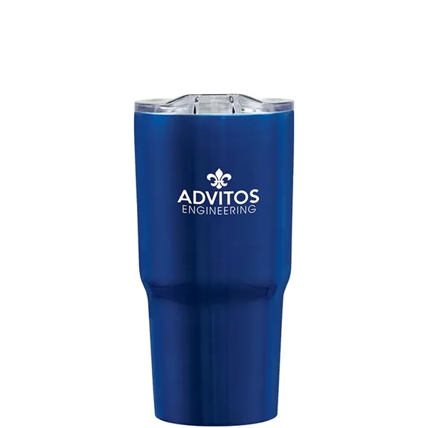 3.62" x 7.06" x 3.62" Reva 20-ounce stainless steel and acrylonitrile... from ASI 67866 Logomark/Valumark