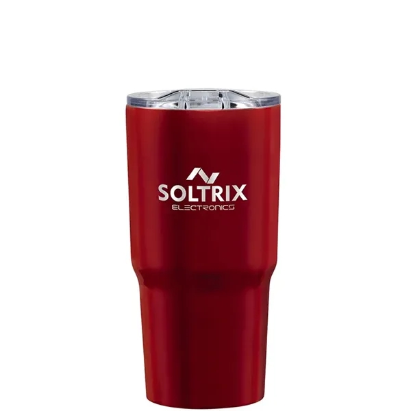 3.62" x 7.06" x 3.62" Reva 20-ounce stainless steel and acrylonitrile... from ASI 67866 Logomark/Valumark