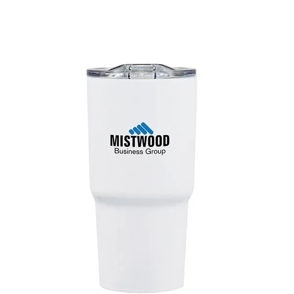 3.62" x 7.06" x 3.62" Reva 20-ounce stainless steel and acrylonitrile... from ASI 67866 Logomark/Valumark