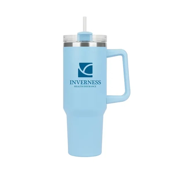 Riley 40 oz. Double Wall Stainless Steel Travel Mug... from ASI 67866 Logomark/Valumark