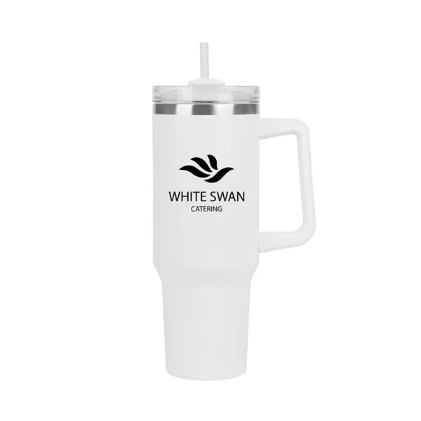 Riley 40 oz. Double Wall Stainless Steel Travel Mug... from ASI 67866 Logomark/Valumark