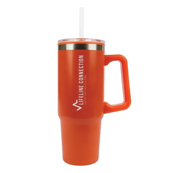 Zane 30 oz. Steel/PP Travel Mug... from ASI 67866 Logomark/Valumark