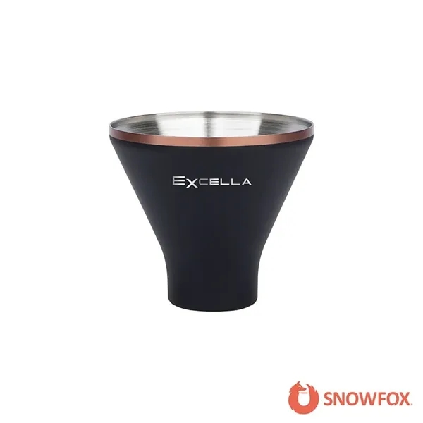 Snowfox® 8 oz. Vacuum Insulated Martini Cup... from ASI 67866 Logomark/Valumark