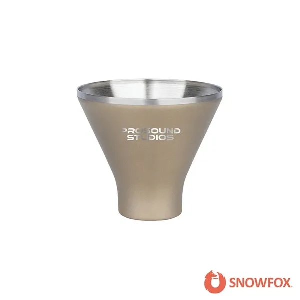 Snowfox® 8 oz. Vacuum Insulated Martini Cup... from ASI 67866 Logomark/Valumark