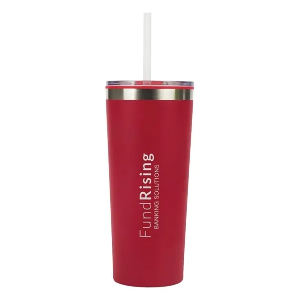 Bremen 24 oz. Steel & 50% Recycled PP Travel Tumbler... from ASI 67866 Logomark/Valumark