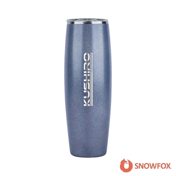Snowfox® 24 oz. Shimmer Finish Vacuum Insulated Beer Tumbler... from ASI 67866 Logomark/Valumark