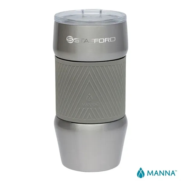 3.88" x 7.06" x 3.88" Manna™ 20 oz. insulated steel tumbler... from ASI 67866 Logomark/Valumark