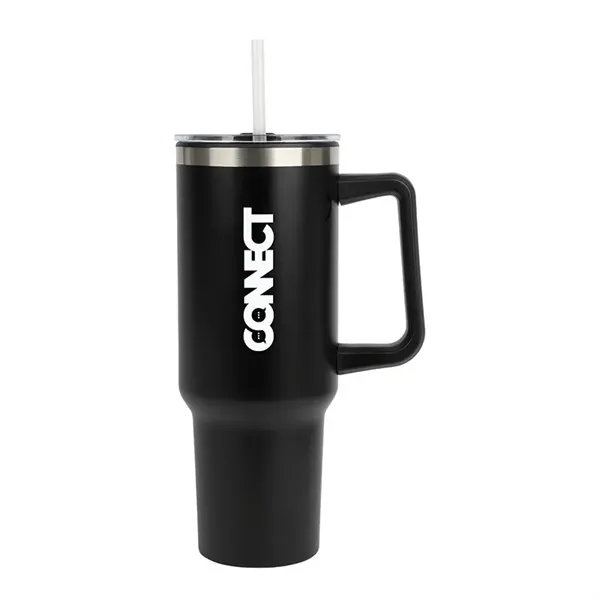 Izzy 40 oz. Steel/PP Travel Mug... from ASI 67866 Logomark/Valumark