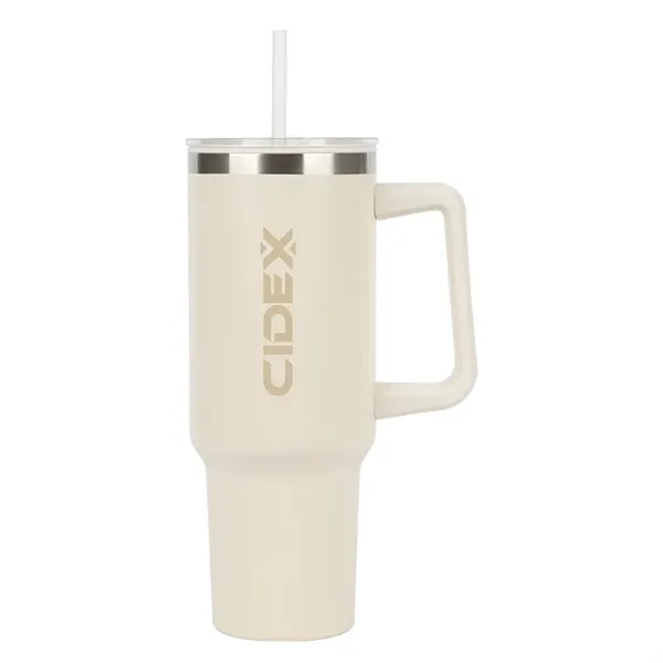 Izzy 40 oz. Steel/PP Travel Mug... from ASI 67866 Logomark/Valumark
