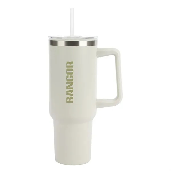 Izzy 40 oz. Steel/PP Travel Mug... from ASI 67866 Logomark/Valumark
