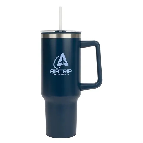 Izzy 40 oz. Steel/PP Travel Mug... from ASI 67866 Logomark/Valumark