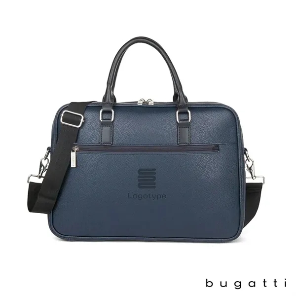 Bugatti Contrast Collection Briefcase... from ASI 67866 Logomark/Valumark