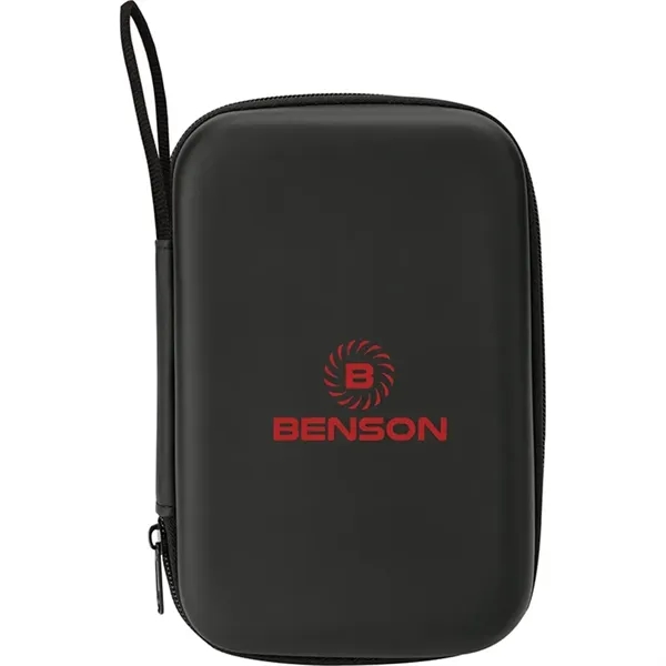 2.06" x 7.5" x 5.38" EVA hardshell zippered technology case with... from ASI 67866 Logomark/Valumark