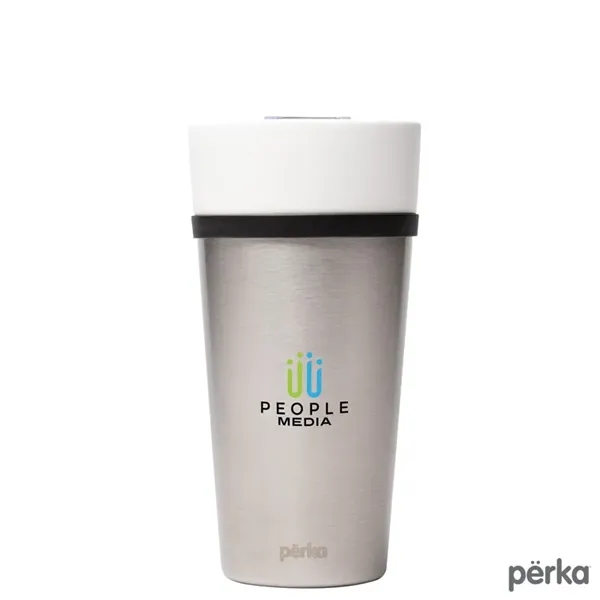 Perka® Linden 14 oz. Double Wall Ceramic Tumbler w/ Stain...... from ASI 67866 Logomark/Valumark