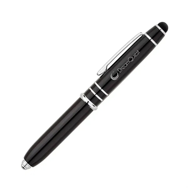 Jupiter Ballpoint Pen / Stylus / LED Light... from ASI 67866 Logomark/Valumark / Valumark™