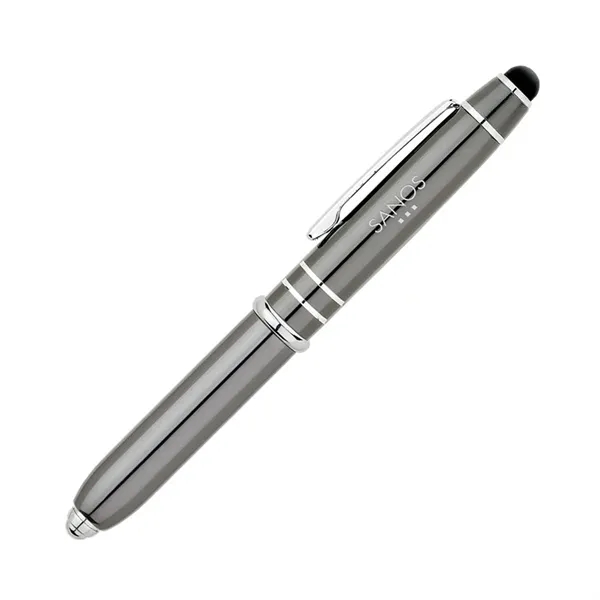 Jupiter Ballpoint Pen / Stylus / LED Light... from ASI 67866 Logomark/Valumark / Valumark™