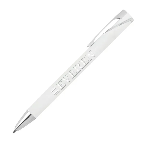 Paradigm Aluminum Soft-Touch Ballpoint Pen... from ASI 67866 Logomark/Valumark