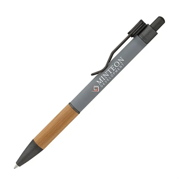 Manoa Ballpoint Pen w/Bamboo Grip... from ASI 67866 Logomark/Valumark