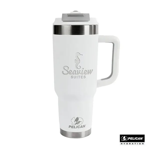 Pelican Porter™ Dual 40 oz. Dual Lid, Recycled Double Wal...... from ASI 67866 Logomark/Valumark