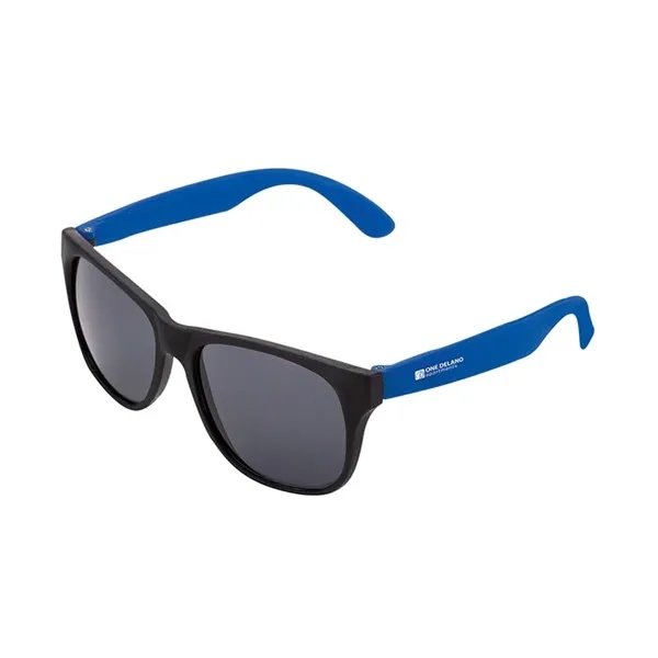 1.75" x 1.94" x 5.5" two-tone polypropylene sunglasses with matte finish... from ASI 67866 Logomark/Valumark / Valumark™